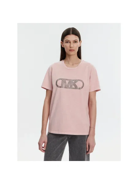MICHAEL Michael Kors Póló Regular Fit rózsaszín