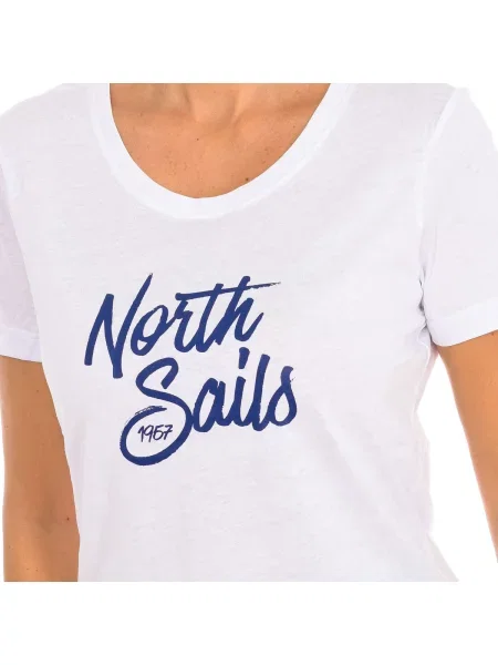 Tricou North Sails alb