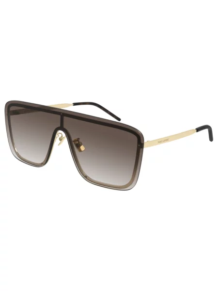 Okulary przeciwsłoneczne Saint Laurent żółte
