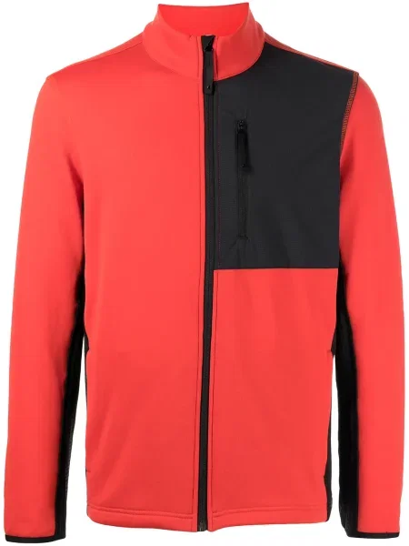 Geacă Aztech Mountain din fleece portocaliu