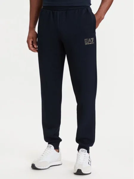 Emporio Armani Spodnji del trenirke Mornarsko modra