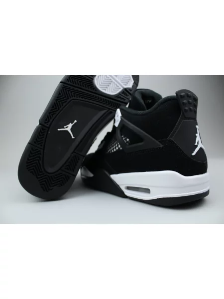 Sneakersy Jordan Air Jordan 4 skórzane retro białe