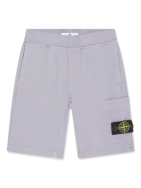Szorty dziecięce Stone Island fioletowe