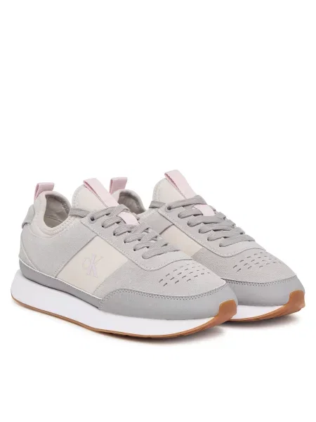 Sneakers Calvin Klein Retro Runner Sock Laceup Neo Mix gri