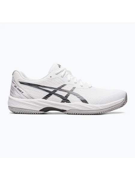 Мъжки обувки за тенис ASICS Gel-Game 9 Clay/OC white/black бяло