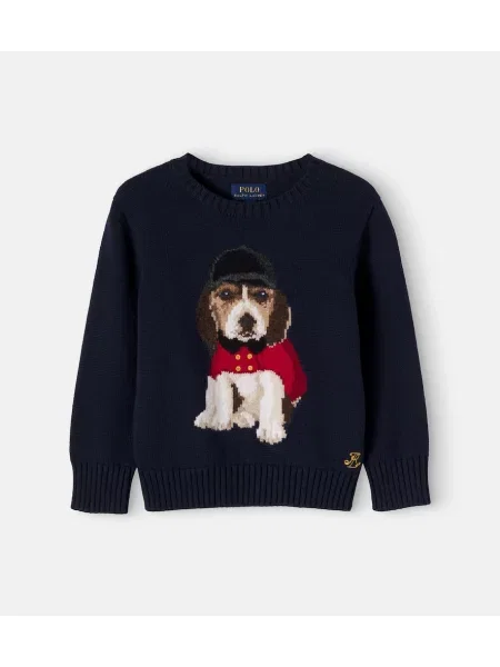 Gyerek szvetter Polo Ralph Lauren kék