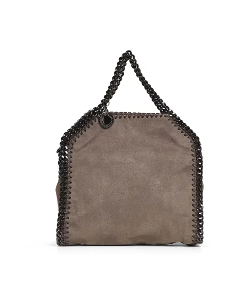 Torebka Stella Mccartney zamszowa brązowa