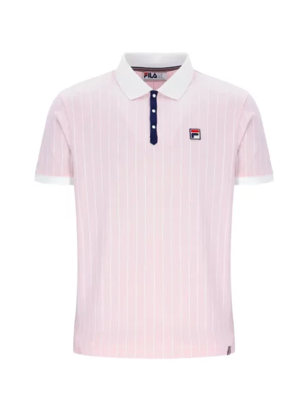 Tricou polo Fila roz