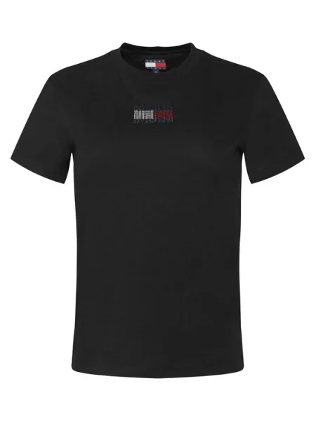 Tommy Jeans tricou din negru