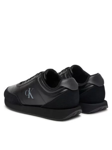 Calvin Klein Laisvalaikio batai Retro Runner Ess Lth-Sue juoda