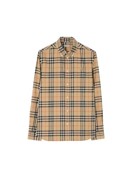 Koszula Burberry beżowa