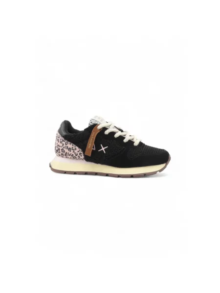 Sneakersy Sun68 skórzane czarne