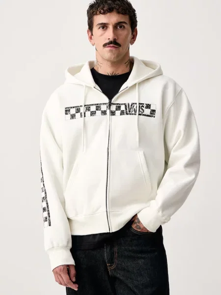 Vans hanorac cu și glugă pentru bărbați cu bej