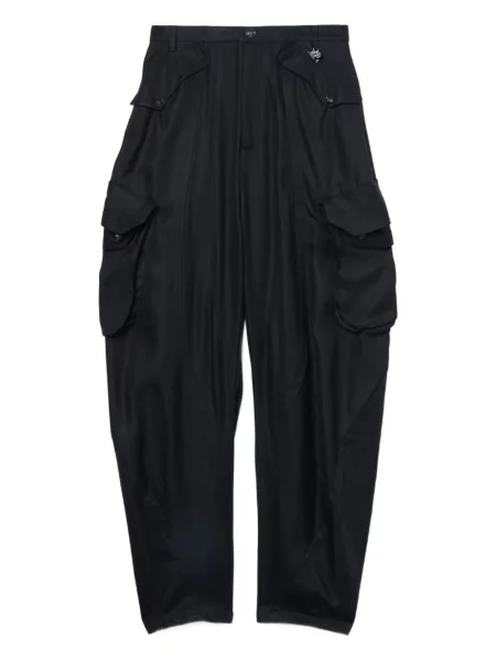 Pantaloni cargo Pucci negru