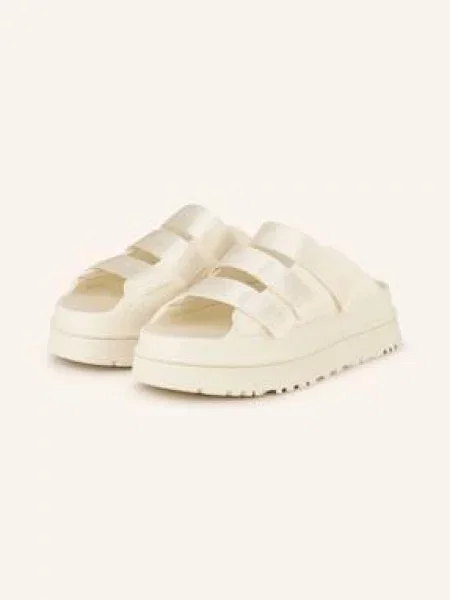Ugg Klapki Na Platformie Goldenglow weiss