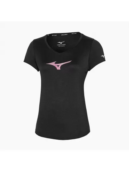 Дамска тениска за бягане Mizuno Impusle Core RB Tee black черно