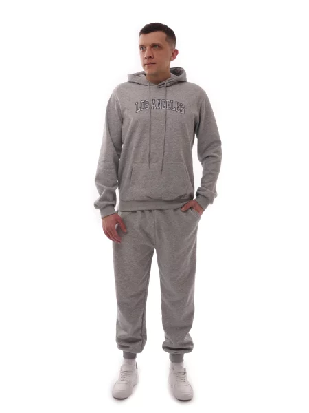 Спортивний костюм STREAM світло-сірий віскоза/поліестер сірий