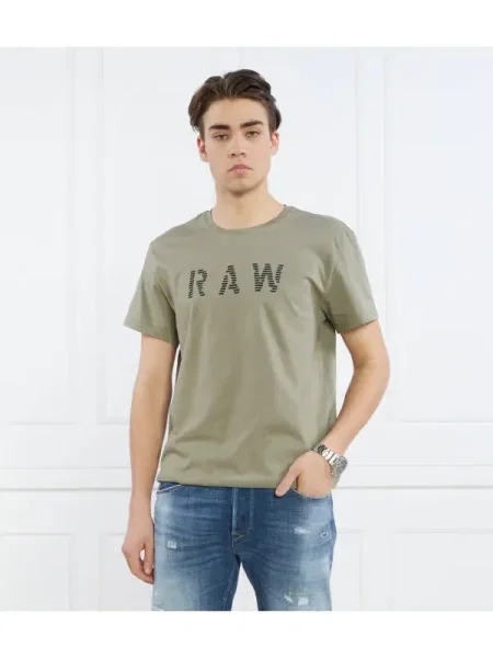 G- Star Raw Tricou RAW R T kaki
