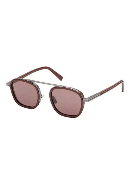Ochelari de soare Zegna maro