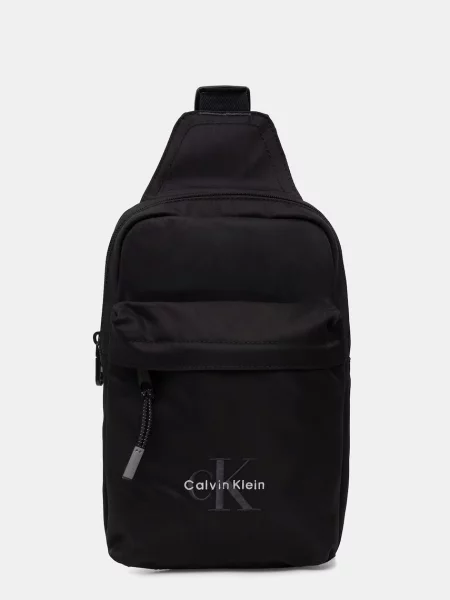Calvin Klein Geantă crossover Bold Sling negru