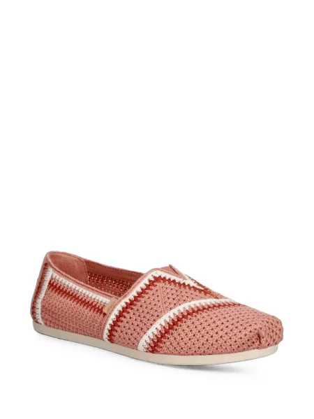 Espadrile Toms tricotate roz