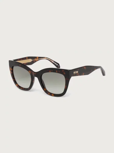Moschino okulary przeciwsłoneczne brązowe