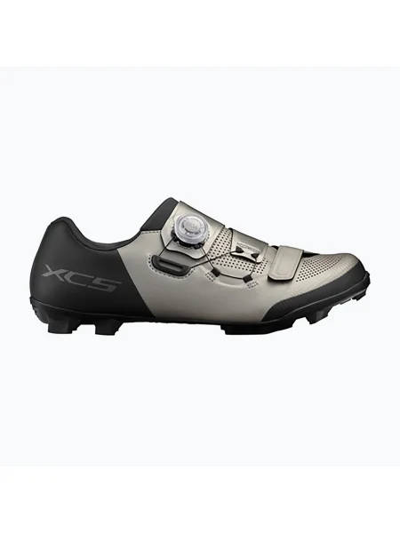 Férfi MTB kerékpáros cipő Shimano ezüst. Méret: 47 EU ezüstszínű