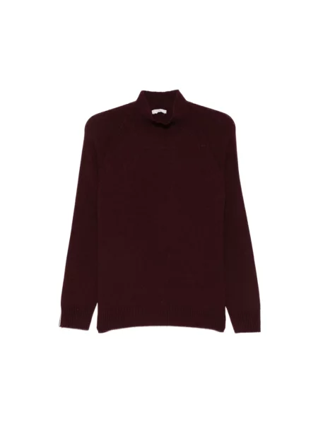 Sweter z golfem Peserico czerwony