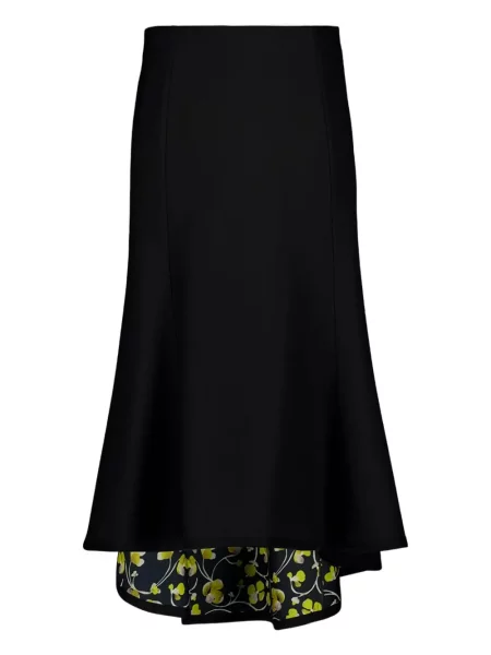 Spódnica midi La Doublej do kolan czarna