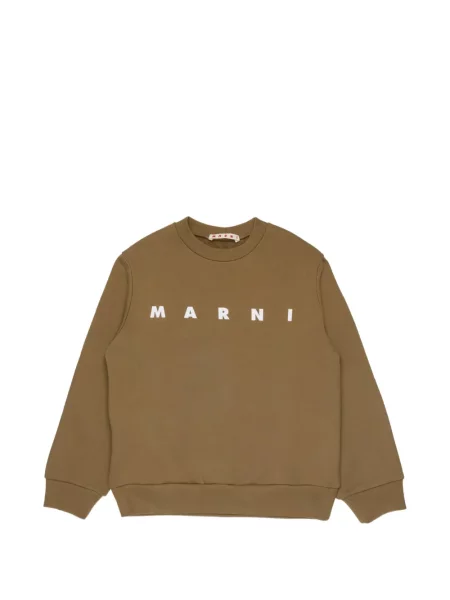 Bluza dziecięca Marni brązowa