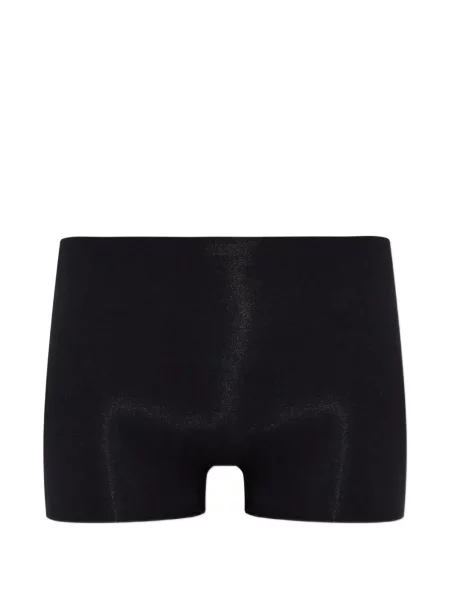 Pantaloni scurți Mm6 Maison Margiela stretch negru