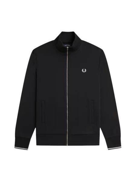 Bluza rozpinana Fred Perry czarna
