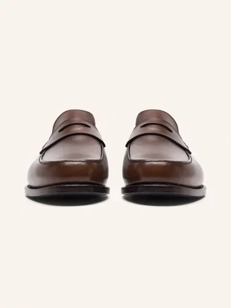 Henry Stevens Loafersy Haywood Pl braun brązowe