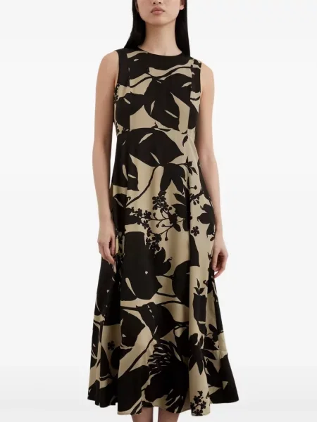 Rochie fără mâneci Marc O'polo fără mâneci cu model floral cu imagine