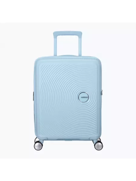 Walizka podróżna American Tourister Soundbox 41 l pastel blue niebieska