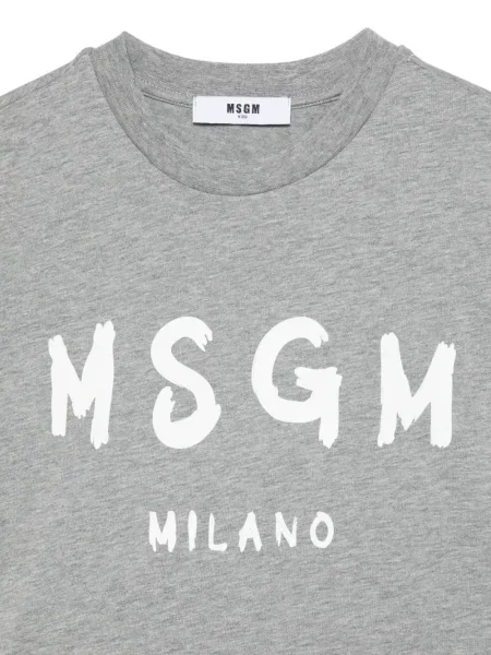 Koszulka dziecięca Msgm szara