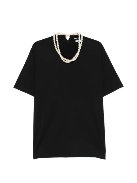 Koszula Junya Watanabe z perełkami czarna