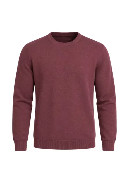 Hanorac Michael Kors cu broderie de lână roșu