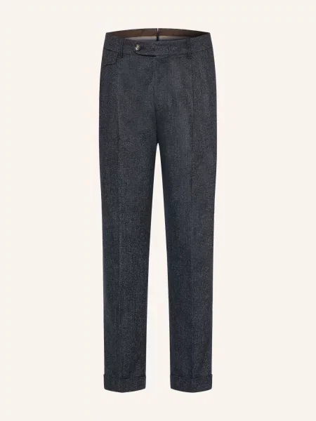 Windsor. Oblekové Kalhoty Sapo Slim Fit dark blue modré