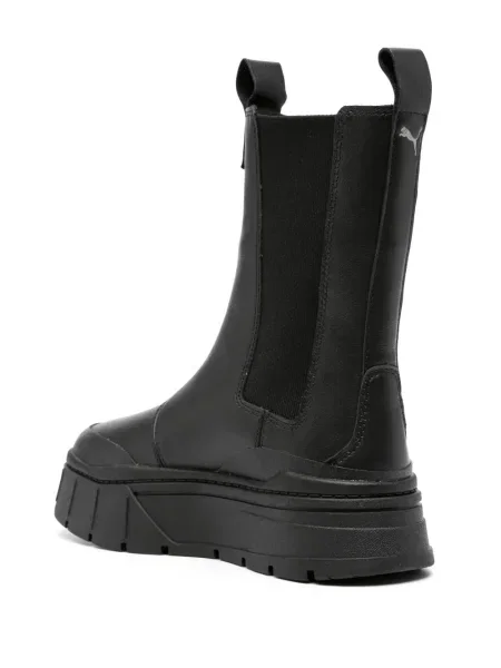 Botine chelsea Puma din piele negru