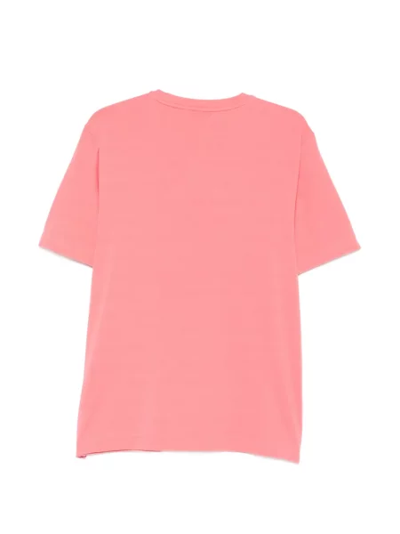 Tricou Boss stretch cu autograf roz