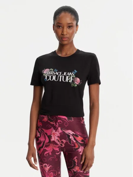 Versace Jeans Couture Marškinėliai juoda