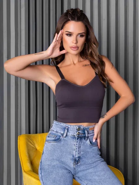 Топ ISSA Plus сірий