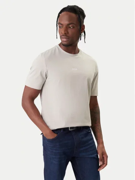 BOSS T-shirt Tchup bež