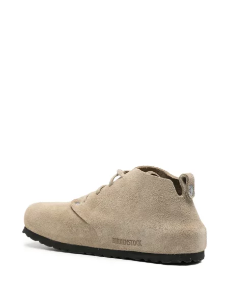 Σκαρπινια Birkenstock με κορδόνια σουέντ