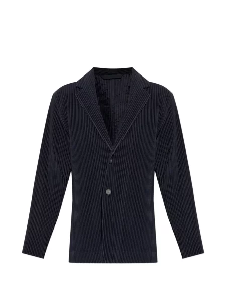 Sacou Homme Plisse Issey Miyake cu rever albastru