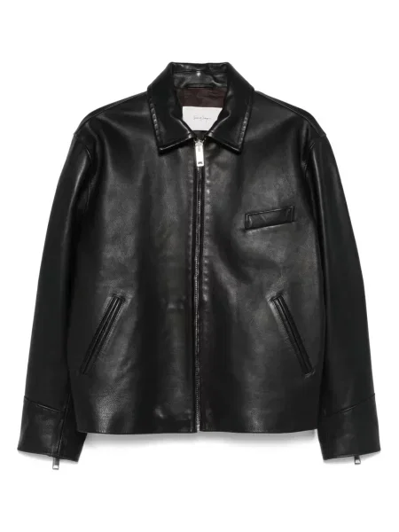 Geanta de piele Second/layer negru