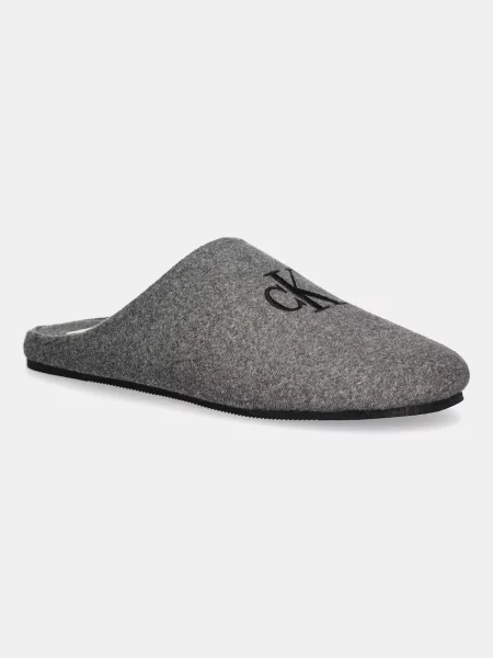 Пантофи Calvin Klein HOME SLIPPER MULE сиво
