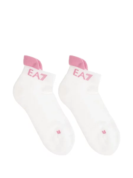 Șosete Ea7 Emporio Armani cu imagine tenis alb