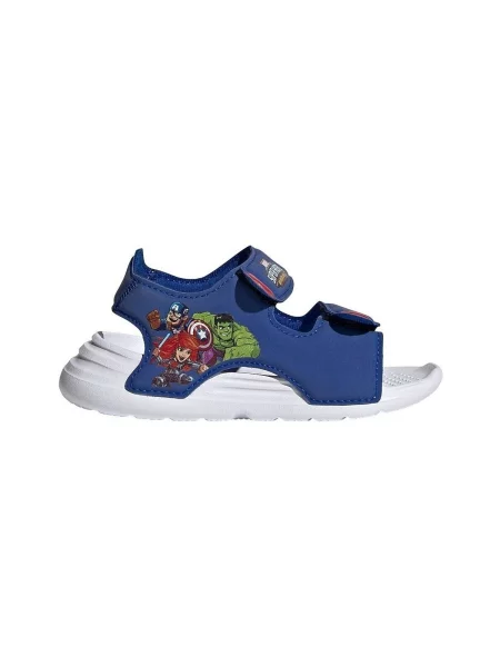 Sandále Adidas modrá